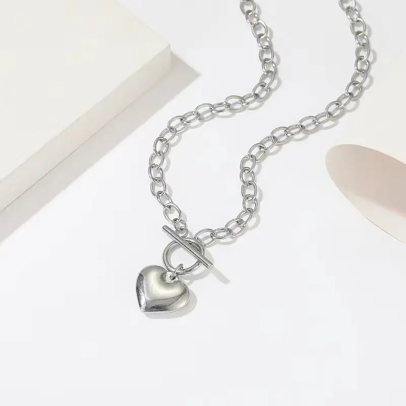 silver necklace
