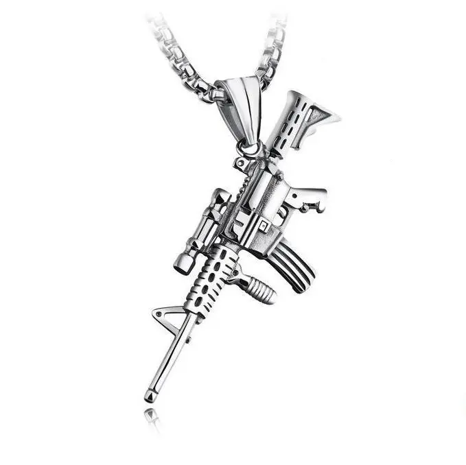 Urban Edge Pendant Necklace | Titanium Steel Street Style Edgy Jewelry Built For Daily Wear