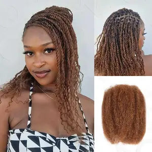 QVR 1 PCS Afro kinky Bulk Hair Extensions For Braiding Dreadlock Human Hair Outdoorfun Lace Closure Wigs Lace Frontal dealsforyoudays BACK To sCHOOL TikTokShopBlackFriday
