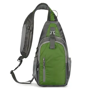 Unisex Outdoor Hiking Chest Bag, Multi-Functional Waterproof Fashion Crossbody Backpack, Versatile Casual Shoulder Bag for Men and Women