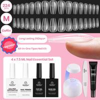 224PCS Medium Coffin All in One Kit