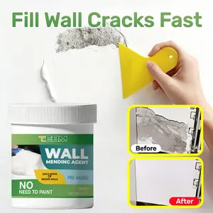 Waterproof Wall Repair Paste, Strong Adhesion, Odorless No Paint Needed, Ideal for Indoor Decoration, Wall Graffiti Repair, Includes Tool