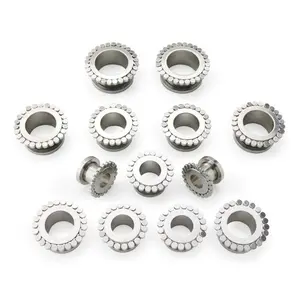 Circlet Stainless Steel Tunnel Plugs
