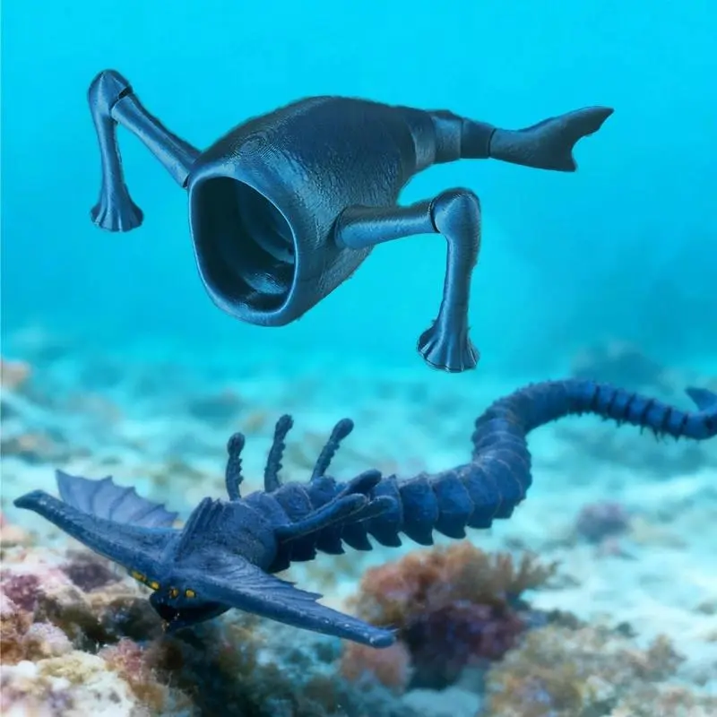 New In Stock 3D Printing Under Sea Eater Bloop Gran Maja Action Figure ...