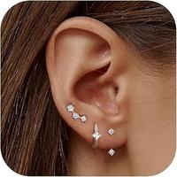 Cartilage Stud-Silver