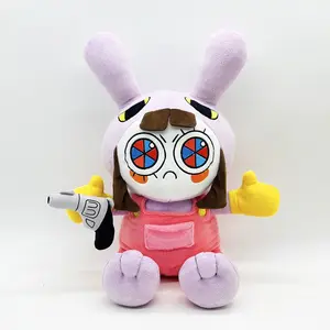 Maid jax plush circus animal pink overalls doll fun plush toy