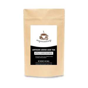 Apple Cider Rooibos: A naturally caffeine-free herbal blend with a perfect balance of spice and sweetness.