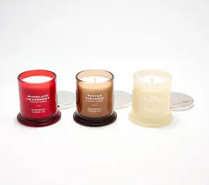 HomeWorx by Slatkin + Co. Set of 3 8oz Signature Candles HomeWorx by Slatkin + Co. Set of 3 8oz Signature Candles