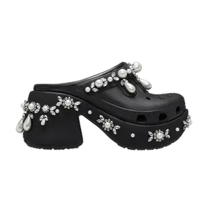 Simone Rocha x Crocs Siren Spiked Clog 'Black'