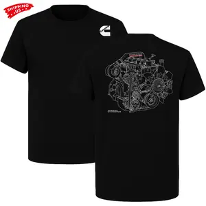 Cummins 5.9L 12V (6BT) Engine T-Shirt The Legend Engine Of America Shirt For Car Lover Gift for Diesel Fans