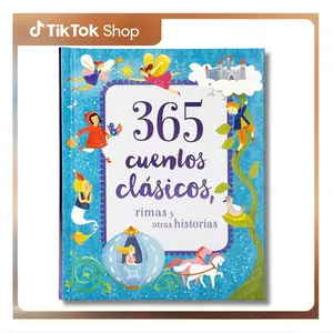 (365 Cuentos Clasicos) 365 Classic Stories: Rhymes and Other Stories Padded Storybook Treasury (365 Classic Stories, Children's Spanish Language Padded Storybook Treasury) (Spanish Edition) --  Cottage Door Press - Hardcover