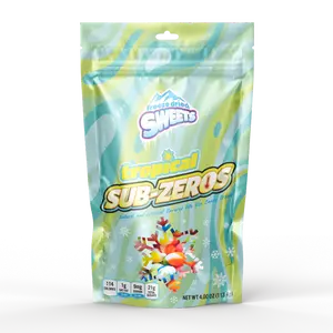 Freeze Dried Sweets - Sub-Zeros - Tropical - Freeze Dried Candy - 4oz. Bag