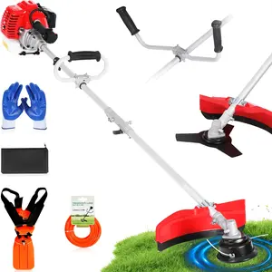 52cc 3-in-1 Gasoline-Powered Lawn Mower (70.86" x 13.77") — Compact, Multi-Functional Home & Garden Tool; Backpack-Style Agricultural Trimmer, Tiller, and Trencher — The Perfect Gift for Your Husband, Designed for Professional Landscapers