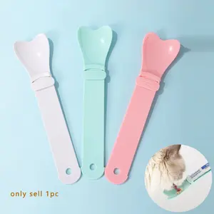 Cat Strip Feeders, Pet Feeding Spoon, Multi-functional Cat Spoon, Cat Snack Strip Spoon for Dogs and Cats, Pet Supplies