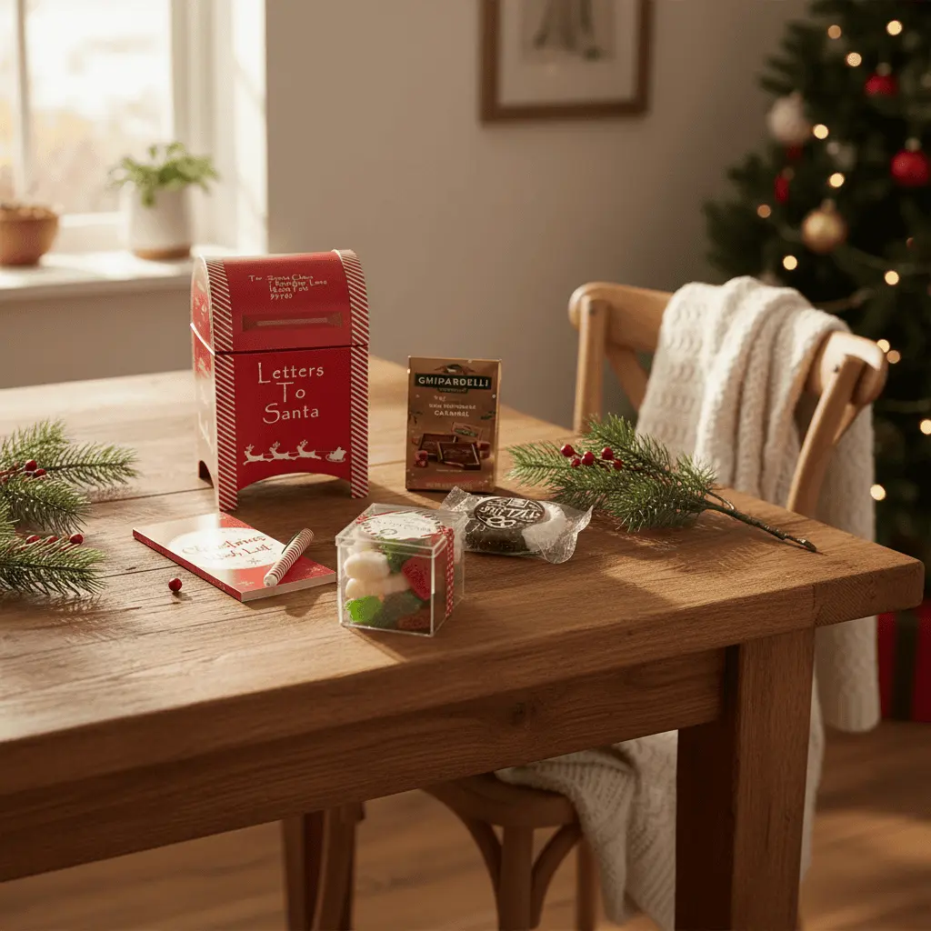 Letters to Santa Mailbox & Sweet Treats