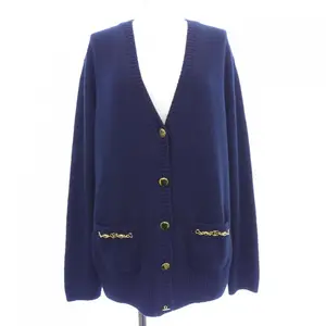 Pre-owned GUCCI Others Small Leather Goods 662187 XKBYJ Cashmere Cardigan
