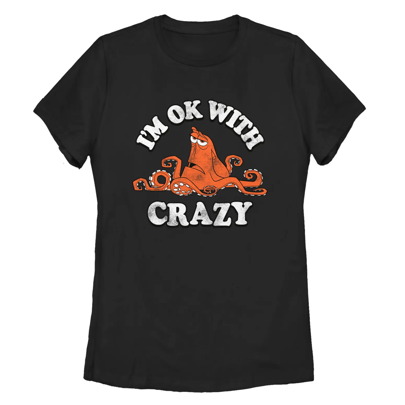 Women's Finding Dory Hank Ok With Crazy T-Shirt