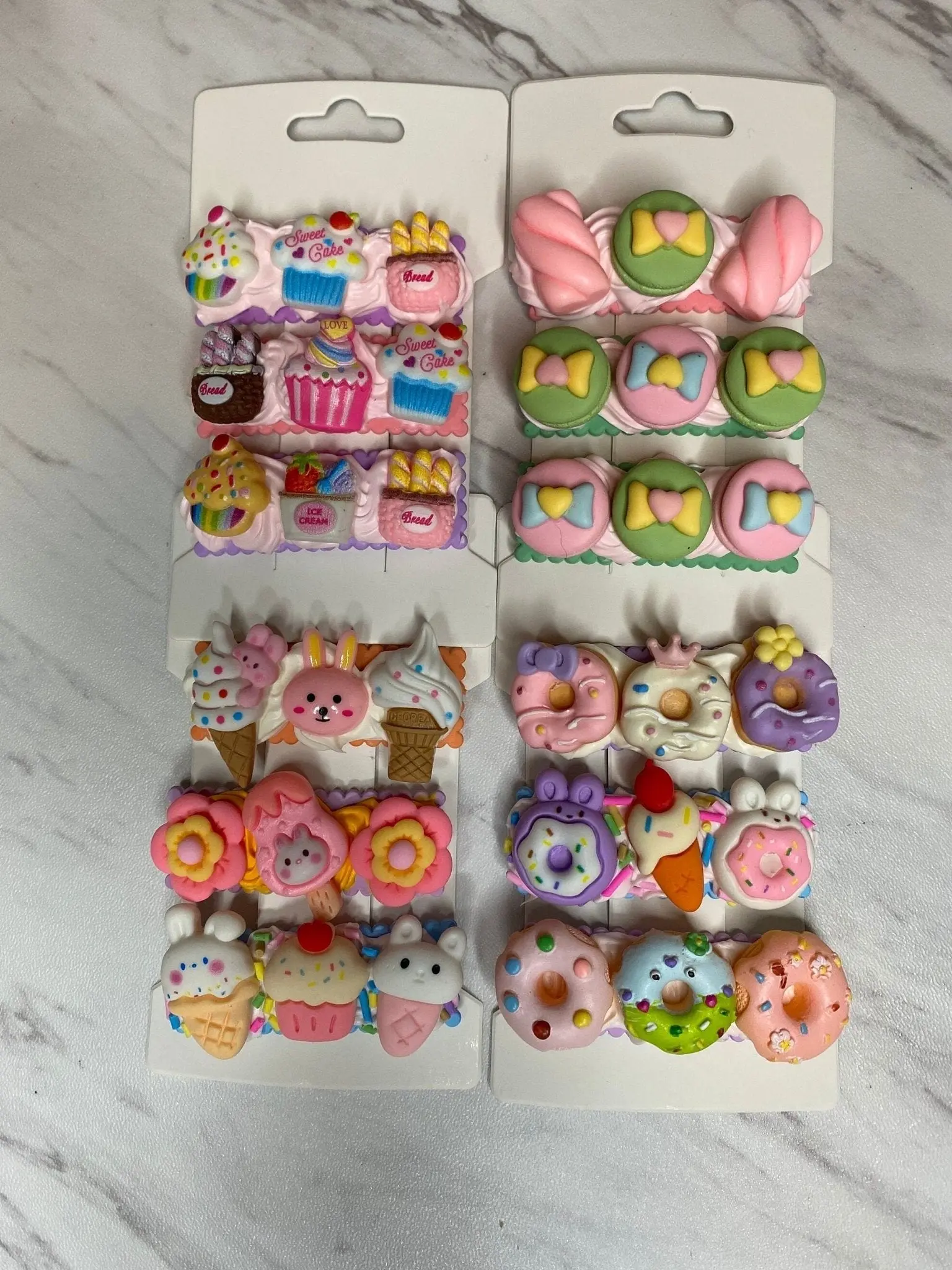 Decoden Hair Clips Non-Slip Barrettes Cute Kawaii Hair Accessories Cute for Straight or Curly Hair Barrettes Birthday Gift for Her