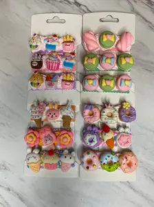 Decoden Hair Clips Non-Slip Barrettes Cute Kawaii Hair Accessories Cute for Straight or Curly Hair Barrettes Birthday Gift for Her