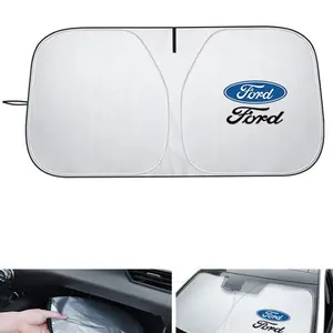 Car Folding Windshield Sunshade Cover, Sun Window Protector for Ford Escape Ecosport Fusion Explorer Expedition Taurus, Car Accessories