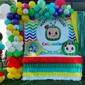 Kids Banner Party Banner ,Design for Kids Birthday Parties 5x6