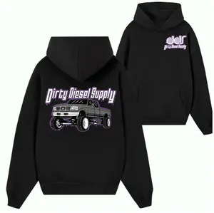 Ford Dirty Diesel Supply Hoodie, Diesel Truck Pullover for Men, Off-Road Enthusiast Sweatshirt, Car Lover Outfit, Streetwear Style Apparel