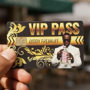 (2 Pack) Funny Diddy Debit Card Skin High-Quality Vinyl Card Decal Credit Card Cover Scratch-Resistant Water-Resistant Everyday Accessories