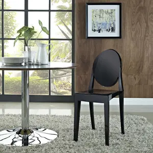Modway Casper Dining Side Chair in Black