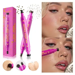 Dual-Ended Freckle Pen, Natural Sun-Kissed Effect, Matte, Waterproof & Long-Lasting, Soft Pigmentation, Portable, Ideal for Beginners & Professionals