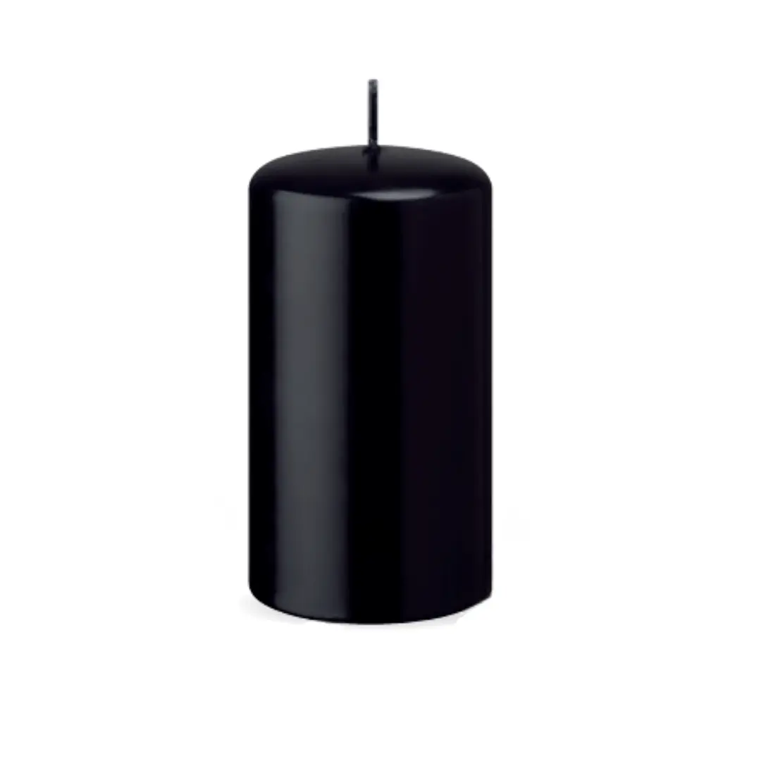 Symbolic 3×6 Inch Pillar Candles - 3-Candle Set with Multiple Color Options for Home Decor, Home Supplies, Three Candles