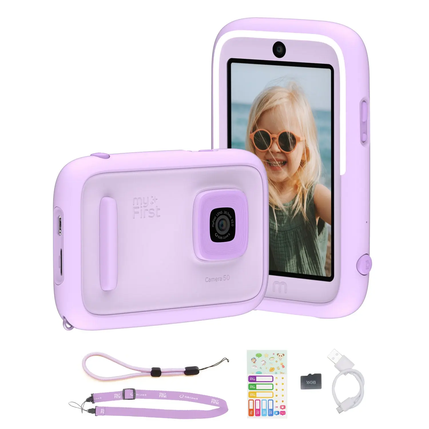 myFirst Camera 50 — AI Kids Digital Camera with 20MP & Video