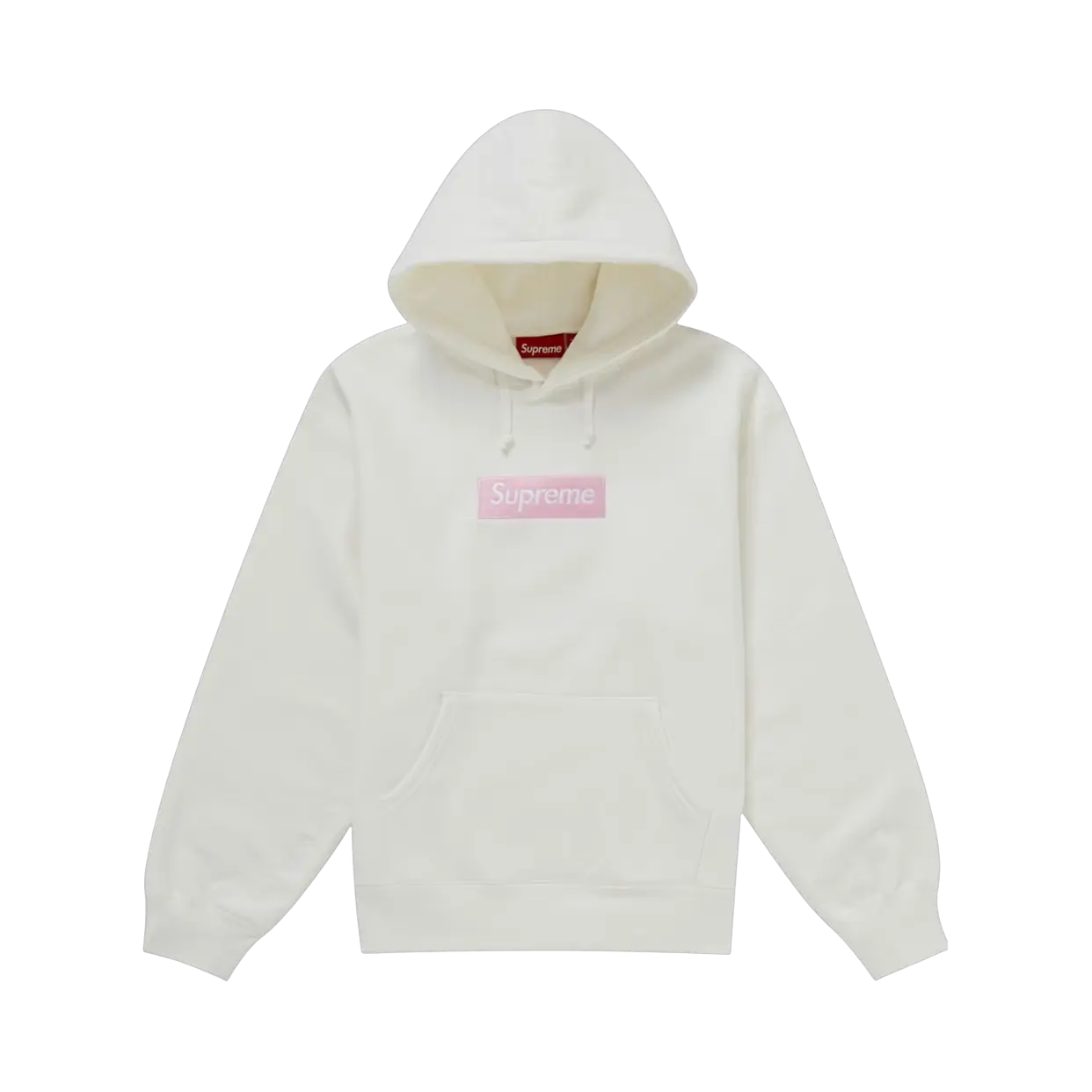 SUPREME HOODIE 'BOX LOGO FW25 WHITE'