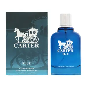 Carter Blue Eau de Parfum Natural Spray Vaporisateur Perfume for Men 100ml/3.4fl.oz. - Fragrance for Men