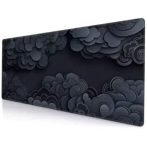 Cloud Pattern Design Mouse Pad, Rectangle Gaming Mouse Pad, Anti-slip Mousepad, Decorative Mouse Mat for Home Office Desk