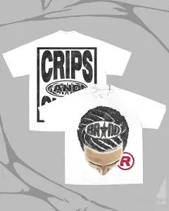 Crips clean t-shirt 100% cotton printed t-shirt Casual cotton t-shirt for men and women