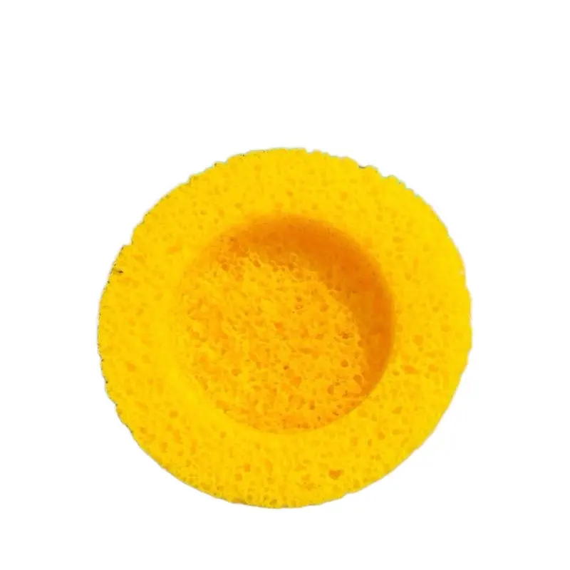 DIY x Large cheese  Sponges Yellow Sponge for ASMR with Special Customized Patterns Cleaning Pad