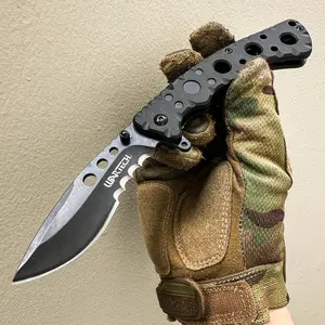 8.25” Outdoors Man Bushcraft Hunting Tactical EDC Everyday Pocket Knife, Camping Gear Folding Knife, Survival Tool Accessories, Father’s Day Gift, Birthday Gift, Christmas Gift