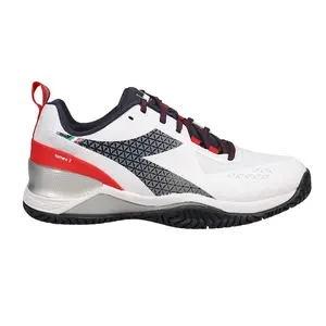 diadora Mens Blushield Torneo 2 All Ground Tennis Sneakers Shoes - White