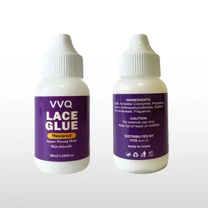 VVQ BEAUTE Lace Glue for Wig Install Strong Hold Waterproof  Wig Glue for Front Lace Wig, Invisible Hair Bonding Adhesive Glue Extreme Hold Haircare