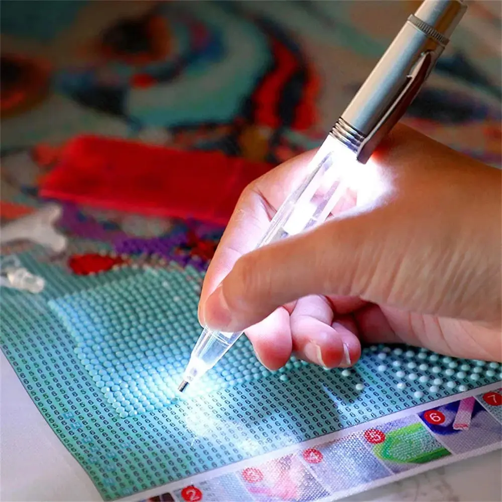LED DIY Diamond Painting Pen with Light Illumination Drill Art Lighted