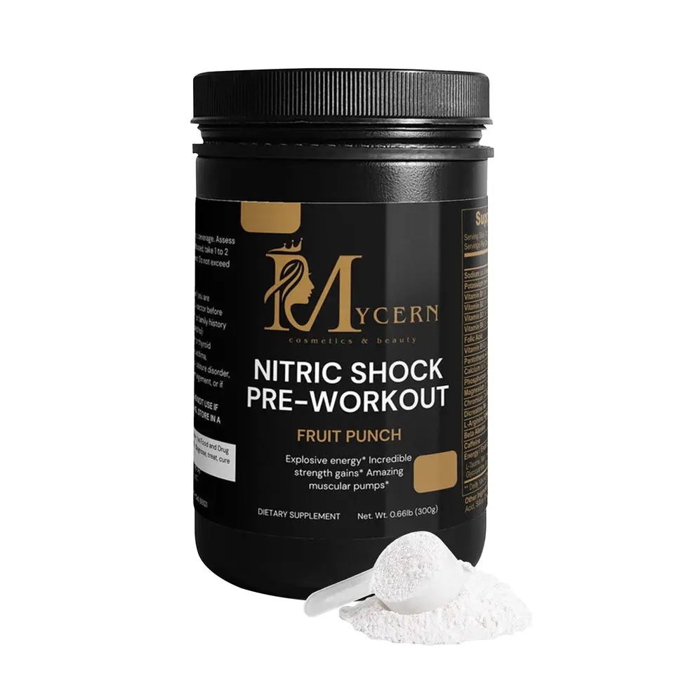 Nitric Shock Pre-Workout Powder (Fruit Punch)