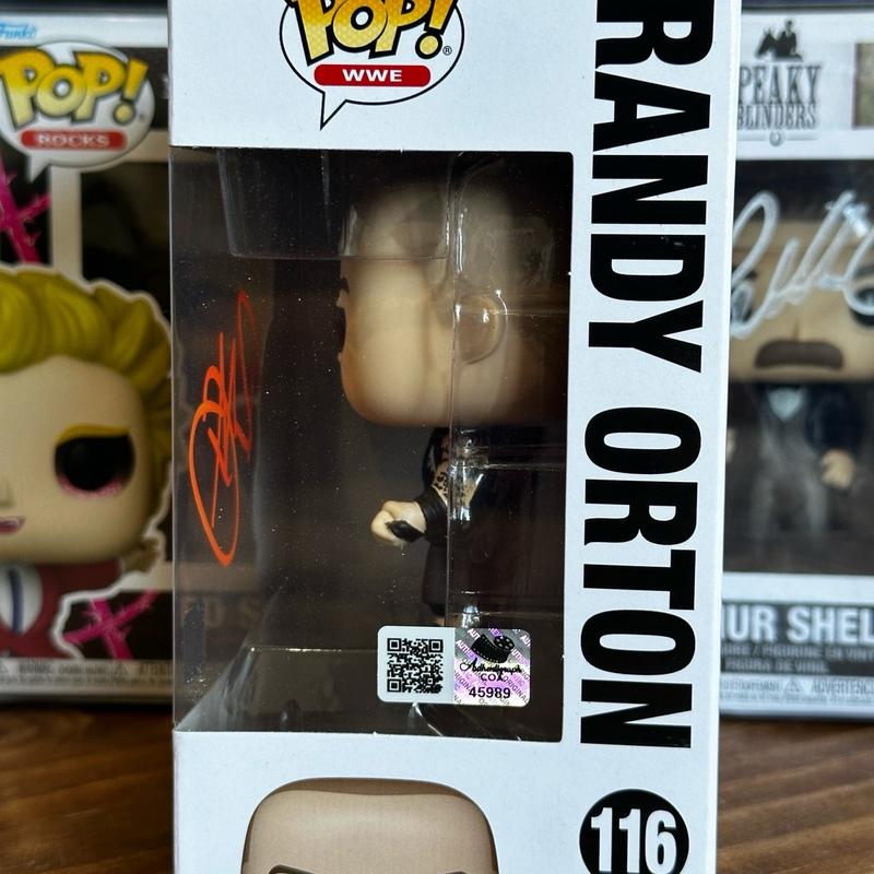 Funko Pop WWE Randy Orton #116 Signed with COA
