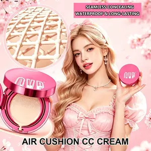 Long-lasting, hydrating, lightweight, oil-controlling, and concealing cushion foundation BB cream that doesn't cake, perfect as a holiday gift for women, Hydrating Makeup