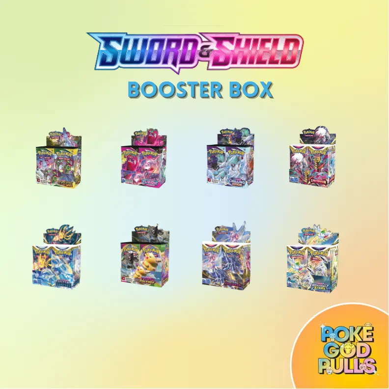 Pokemon Booster Boxes (Sword & Shield Era) - TikTok Shop