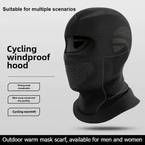Cold Weather Riding Windproof Ski Mask Warm Head Cover for Motorcycle Balaclava Full Face Protection Sports Outdoor Hats Unisex Mesh Back Snapback