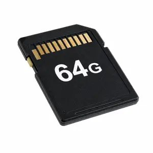 Micro SD Card 64GB 1 Pack , Memory Card for Older Camera, Phone, PDA, 3D Printer  - Suitable for Laptop,Black