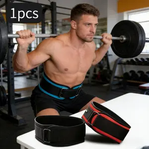 Adjustable Weight Lifting Belt, Weightlifting Belt, Breathable Comfortable Workout Fitness Belt, Gym Training Gear for Squat, Lunge & Lifting Exercises