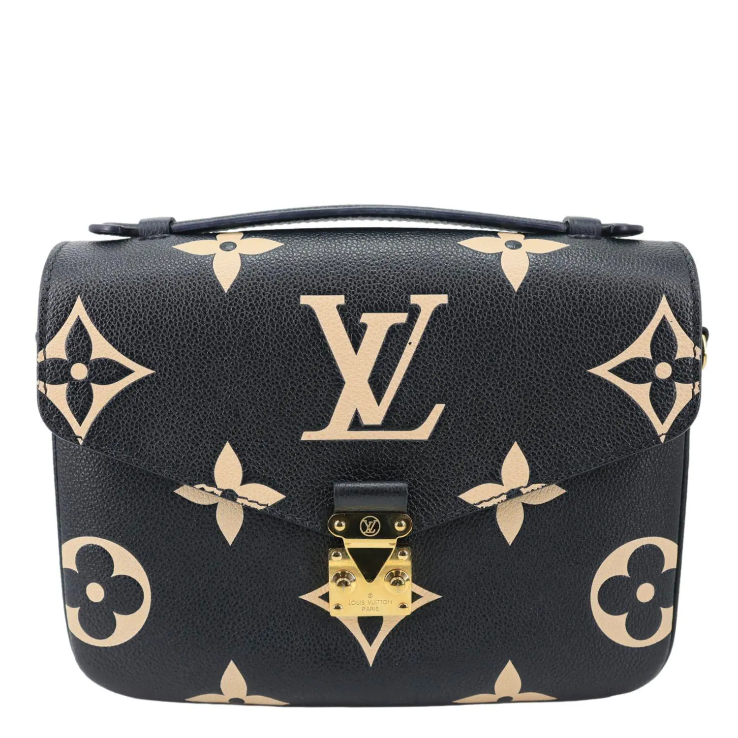 Pre-owned Louis Vuitton Leather Crossbody Bags Metis Pochette Empreinte Crossbody Bag Bicolor
