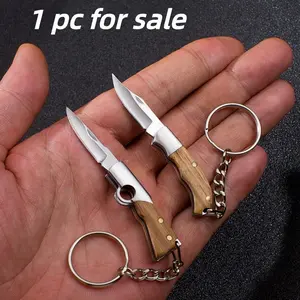 Edc Mini Folding Knife, Portable Pocket Knife, Sharp Micro Keychain Clip, Compact Edc Tool for Daily Use, Fishing, Enthusiasts, Keychain Multi Tool
