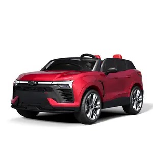 Baby Car 24V 2-Seater Ride On Toy w/Parent Remote Control,4xSpring Suspension,Wireless Music,Electric Vehicle Car for Kids Ages 3-8,Red